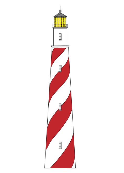 Lighthouse Clip Art Illustration Free Stock Photo - Public Domain Pictures