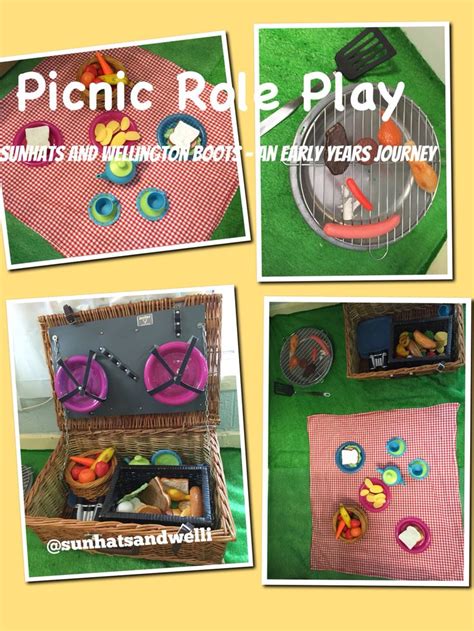 Picnic role play | Early childhood activities, Role play areas, Roleplay