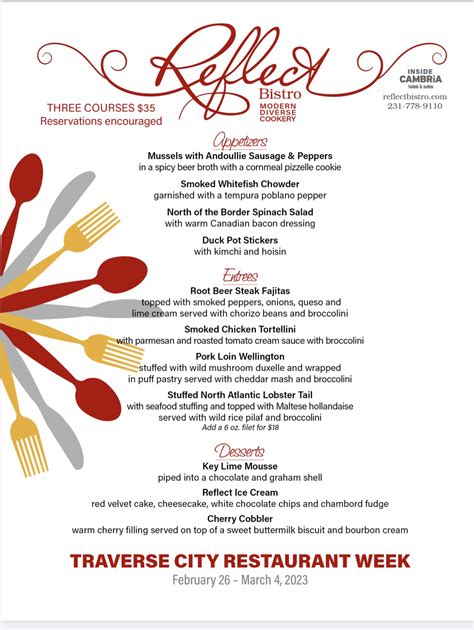 Restaurant-Week-Menu - Summerside Properties LLC