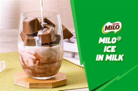 MILO® Ice In Milk Cold Chocolate Drink Recipe | MILO® Philippines