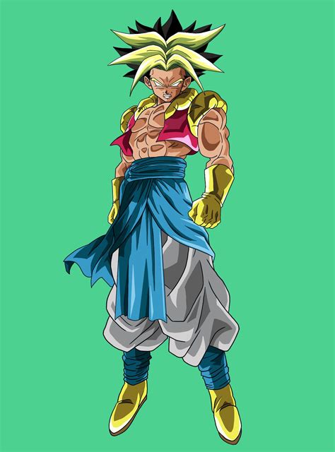 Drew a fusion of Vegeta and Broly: Vroly (or maybe Brogeta?) : r/dbz