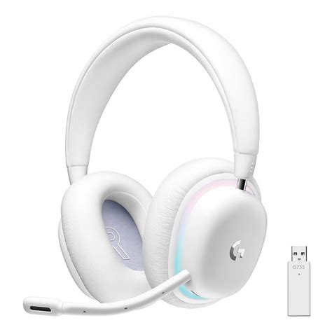 Headset Gamer Sem Fio Branco KaBuM