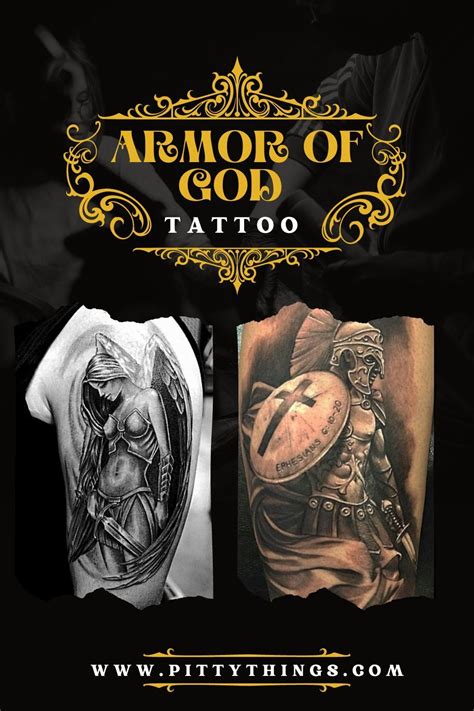 The Spiritual Sentinel: Expressing Belief with Armor of God Tattoo в 2024 г