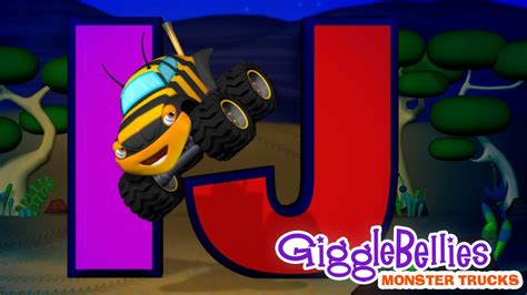 Alphabet Song with Monster Trucks | Learning Music for Kids | GiggleBellies - YouTube