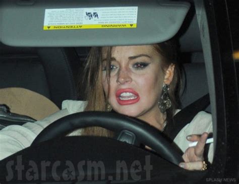 Lindsay Lohan involved in a car accident * starcasm.net