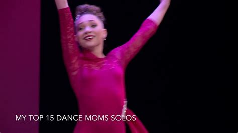 My Top 15 Dance Moms Solos EVER - YouTube