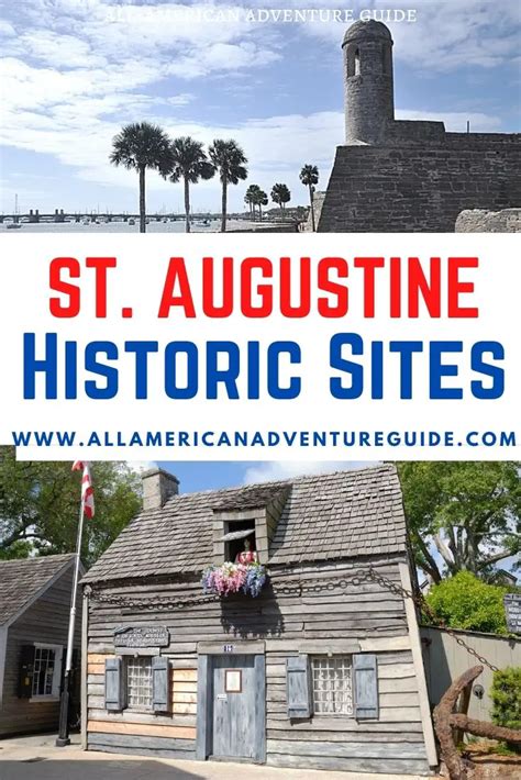 Historic Sites in St. Augustine, Florida - All-American Adventure Guide