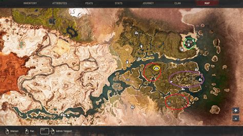 Conan Exiles Thrall Location Map - Maping Resources