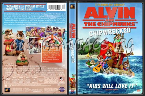 Alvin And The Chipmunks: Chipwrecked dvd cover - DVD Covers & Labels by Customaniacs, id: 156115 ...