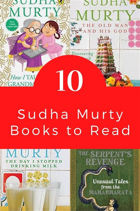 Top 10 Best Sudha Murty Books to Begin Reading Her