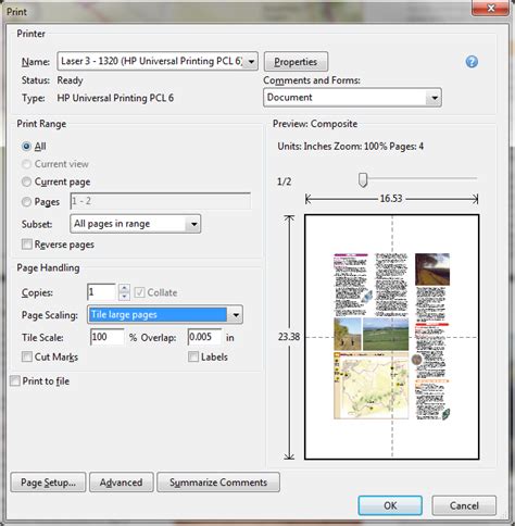 printing - Tiling double-sided A3 PDF onto A4 paper - Super User