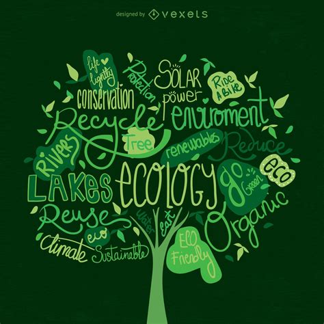 Earth Day Tree Vector Vector Download