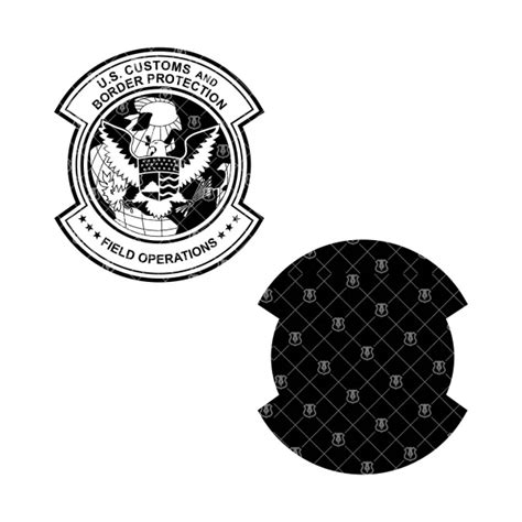 CBP Office of Field Operations Emblem SVG Customs OFO Agent Patch ...