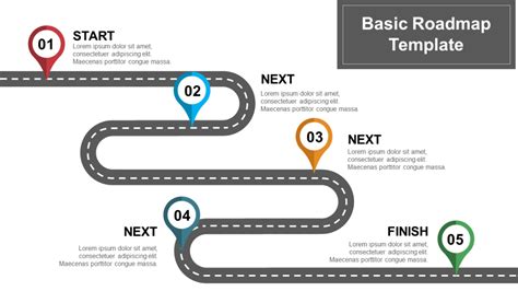 Editable Roadmap Template Google Slides Ppt Presentation - Riset