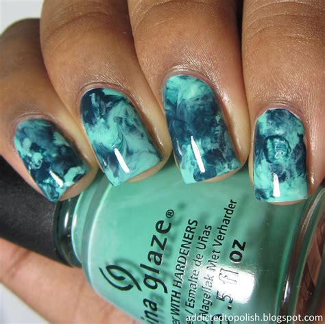 Plastic Bag Marble | Addicted to Polish Fancy Nails, Trendy Nails, Diy ...
