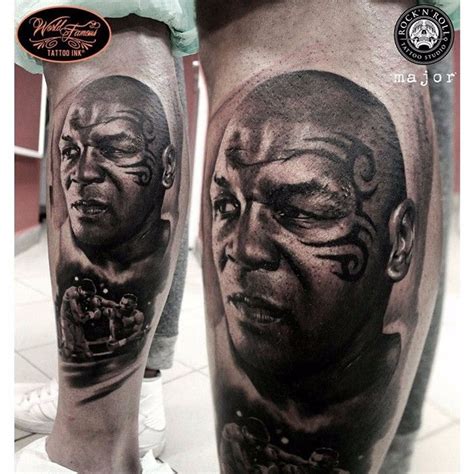 Tattoo uploaded by Robert Davies • Mike Tyson Tattoo by Tomek Major Dvorniak #MikeTyson # ...