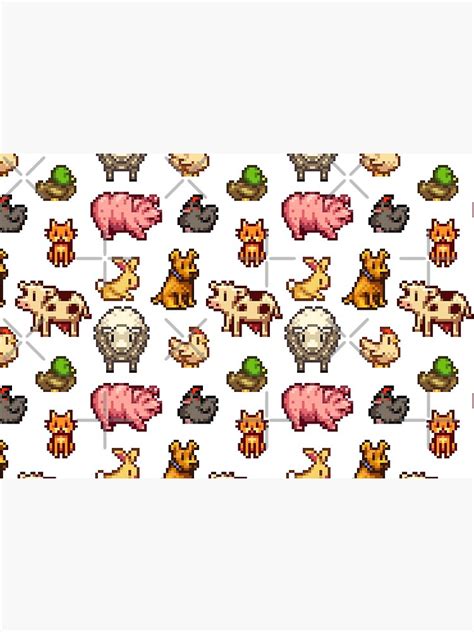 "stardew valley animals" Mask for Sale by ElliottBryan | Redbubble