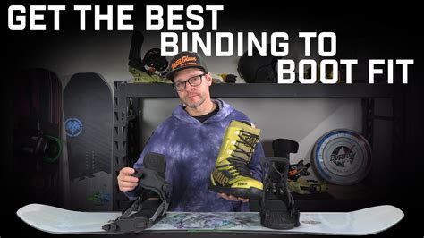 How To Properly Fit Your Snowboard Bindings To Your Boots - YouTube