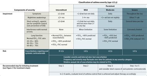 Asthma Diagnosis Chart