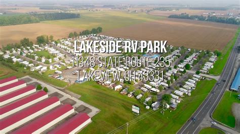 Lakeside RV Park, Lakeview, Ohio - YouTube