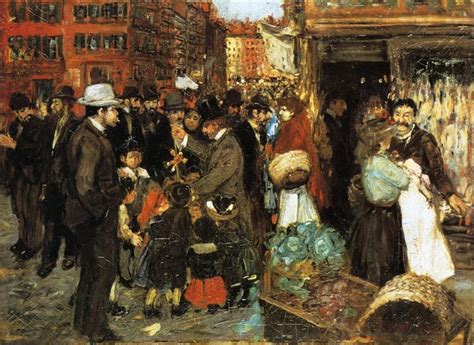 Hester Street, 1905 - George Luks - WikiArt.org