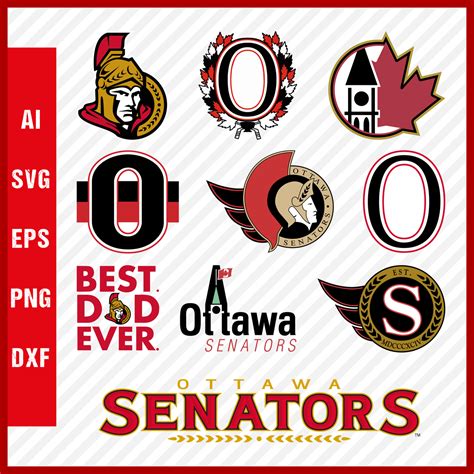 Ottawa Senators Svg NHL National Hockey League Team Svg Logo Clipart B ...