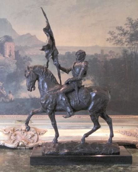 Magnificent Bronze Sculpture Sir Lancelot - Camelot