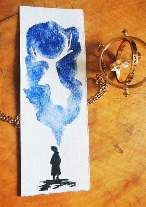 Watercolour Harry Potter Bookmarks - Etsy UK