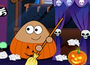 Pou en Halloween | juegos de Pou - jugar online - descargar - cartoon