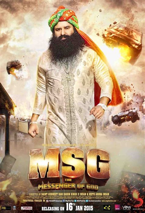 Gurmeet Ram Rahim Singh Ji Insaan's MSG Messenger Of God to release on January 16, 2015 ...