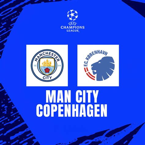 4 MAN CITY vS COPENHAGEN CHAMPIONS LEAGUE 93:20 TKTS - Rev Comps