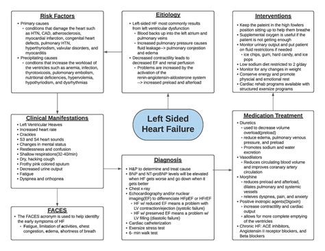 Left Sided Heart Failure Pathoflow - Left Sided Heart Failure Risk ...