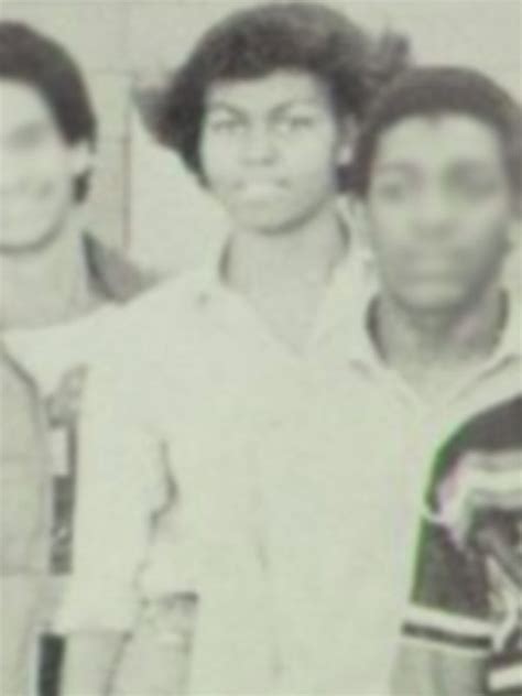 Rare Yearbook Photos of Michelle Obama from Young Magnet High School