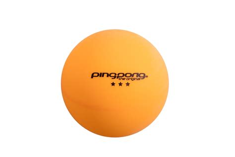 3 Star Orange Ping Pong Table Tennis Balls 6 Pack ITTF Approved 40mm Competition 754806125596 ...