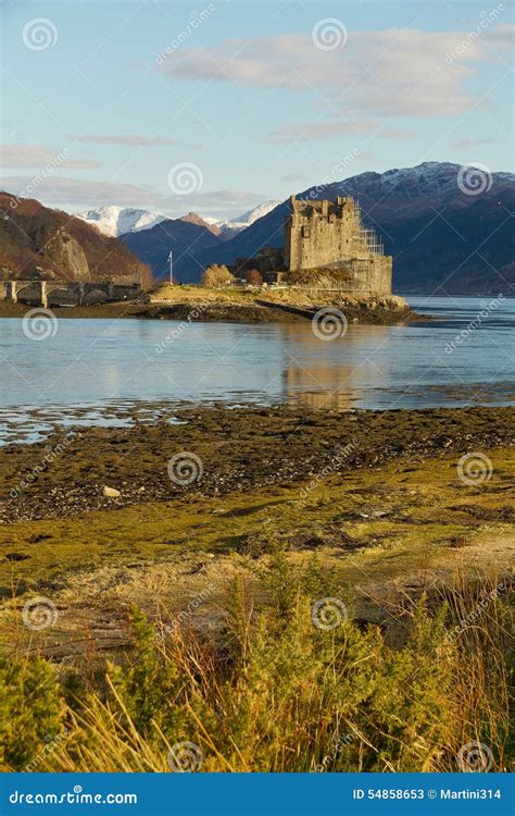 Kyle of Lochalsh, Scotland - Circa March 2013: a View of Eilean Donan ...