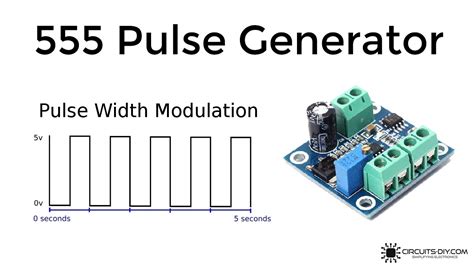 555 Circuit Diagram Pulse Generator