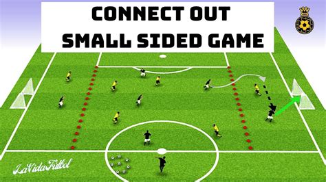 Small Sided Game #3 | Connect Out | Fun Soccer Games - YouTube