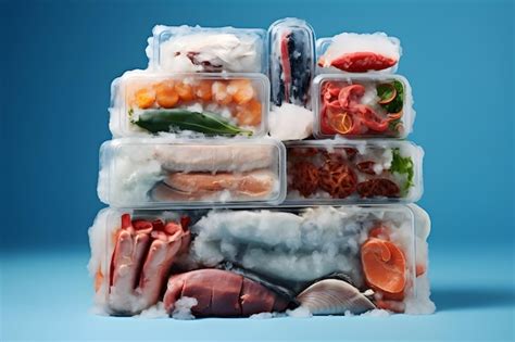 Premium AI Image | Frozen Meals Ready to Heat