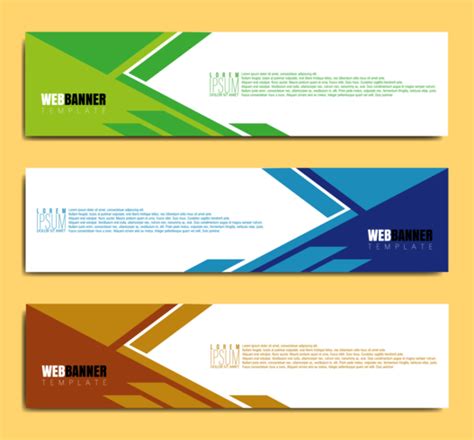 abstract banner web design 356438 Vector Art at Vecteezy