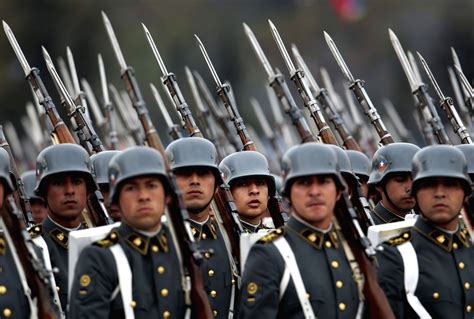 MILITARY PARADE IN CHILE