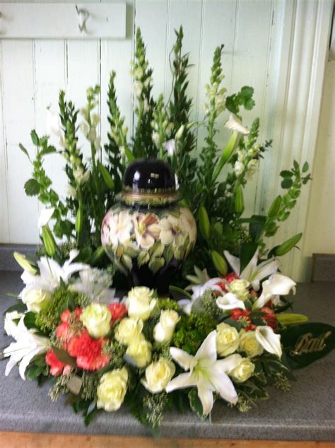 Cremation flowers | Funeral floral arrangements, Memorial flowers, Funeral flowers