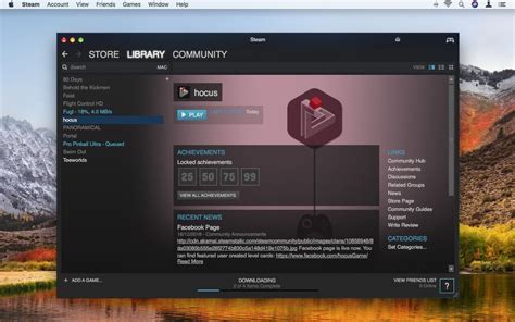 Steam for macOS, free download