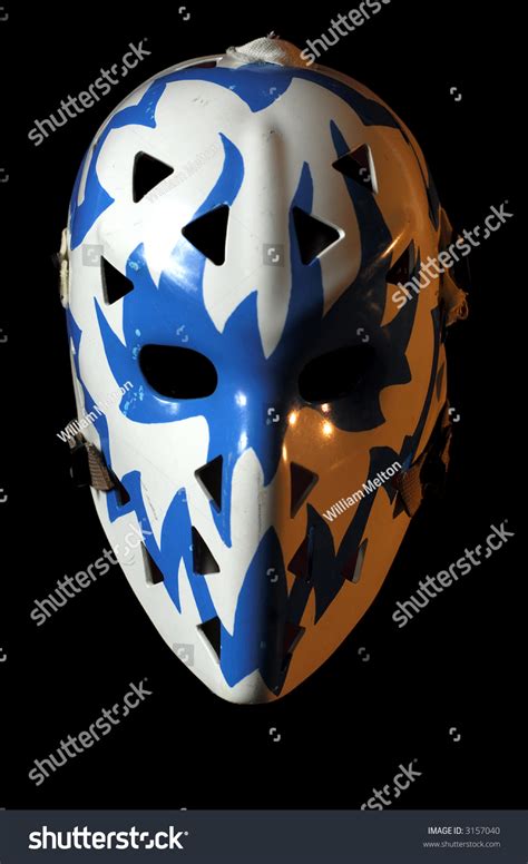 Vintage Goalie Mask Stock Photo 3157040 : Shutterstock