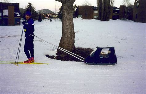 Tow Your Kids While Cross-Country Skiing: Pulk 101 | GearJunkie | Cross country skiing, Skiing ...