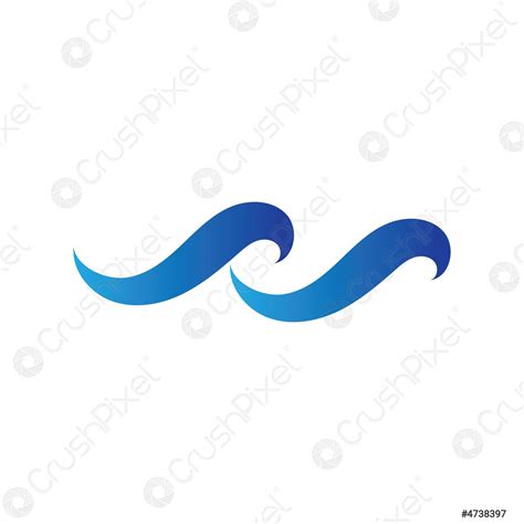 Ocean Wave Logo vector illustration design Template - Vector - stock ...