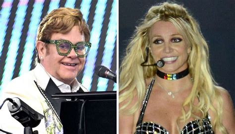 Elton John was 'thrilled' to have 'brilliant' Britney Spears on board ...