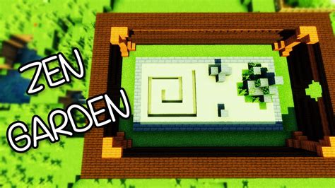 ☯ Minecraft - Gardening 101 - Zen Garden - Tutorial #4 (HD) ☯ - YouTube