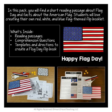 Flag Day Activities: Create a Flag Flip Up Booklet – Heart 2 Heart Teaching