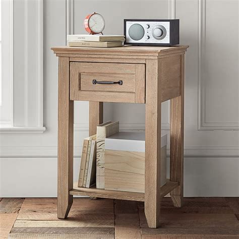 Favorite Narrow Nightstands for Small Space Bedrooms! - Driven by Decor