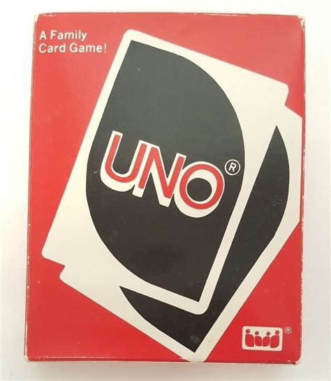 1983 UNO Card Game Complete VINTAGE 80s Entertainment Rules Included 2+ Players # ...